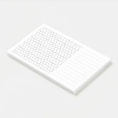 六角パターオーガニックン化学後注 ポストイット (アングル)