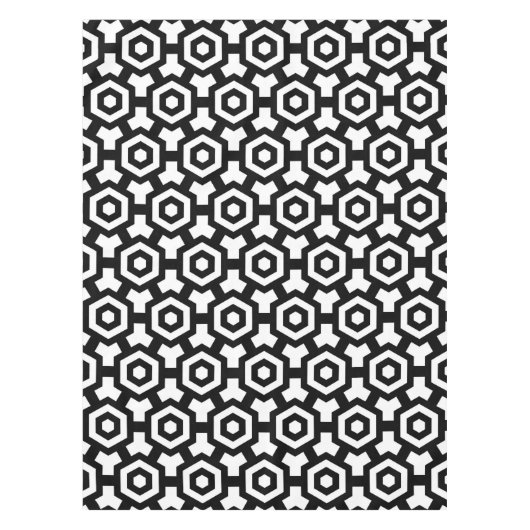 六角リングや輪テーブルクロス テーブルクロス (正面)