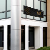 六角三角形ミーティングアップフォトブース背景 横断幕 (ビルの外側)