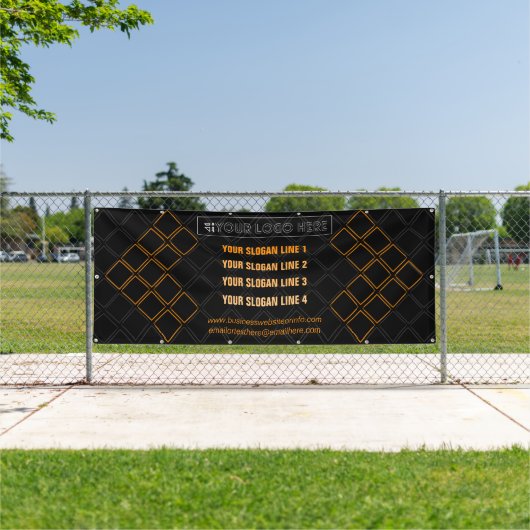 六角三角形ミーティングアップ展示背景 横断幕 (インサイチュ)