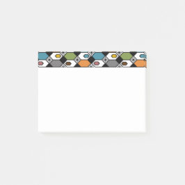 六角形とスターバスト ポストイット