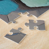 六角形のインプレッション ジグソーパズル (側面)