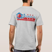 六角形のロゴのワイシャツ Tシャツ (裏面)