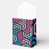 六角形の幾何学的パターン フェイバーボックス (オープン)