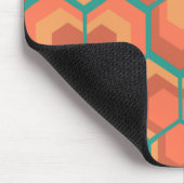 六角形の花 マウスパッド (コーナー)