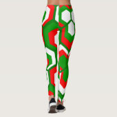 六角形の花 レギンス (裏面)