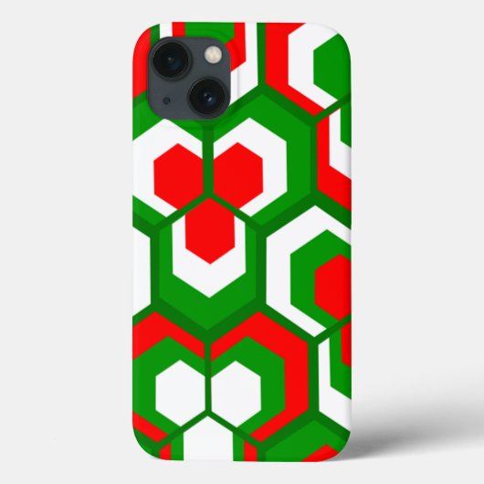 六角形の花 Case-Mate iPhoneケース (裏面)