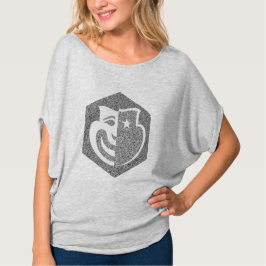 六角形はロゴの上をエッチングしました Tシャツ