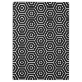 六角形は幾何学的なパターンを織ります クリップボード (裏面)