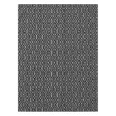 六角形は幾何学的なパターンを織ります テーブルクロス (正面)