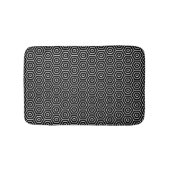 六角形は幾何学的なパターンを織ります バスマット (正面)