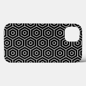 六角形は幾何学的なパターンを織ります Case-Mate iPhoneケース (裏面 (横))