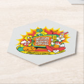 六角形は最も強い形である ペーパーコースター (アングル)