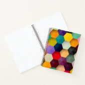 六角形スパイラルノートブック ノートブック (内部)