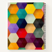 六角形スパイラルノートブック ノートブック (裏面)