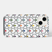 六角形チェーン iPhoneケース (裏面横)