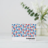 六角形パターン05 名刺 (スタンド正面)