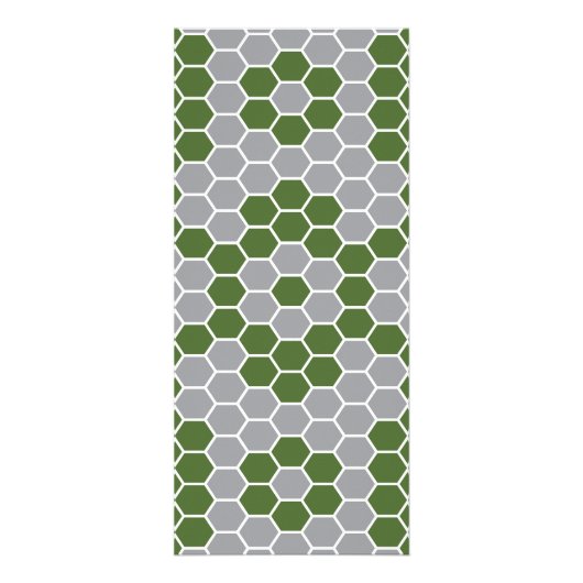 六角形パターン3 ラックカード (正面)