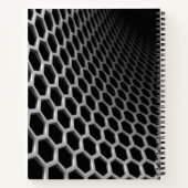 六角形パターン ノートブック (裏面)