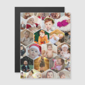 六角形フォトコラージュ (正面/裏面)