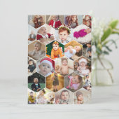 六角形フォトコラージュ カード (スタンド正面)