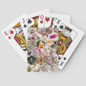 六角形フォトコラージュ トランプ (裏面)