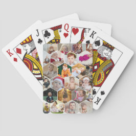 六角形フォトコラージュ トランプ