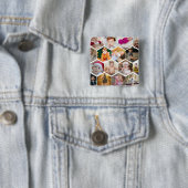 六角形フォトコラージュ 缶バッジ (インサイチュ)