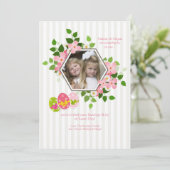 六角形フローラフォトイースターカード シーズンカード (スタンド正面)