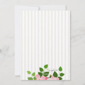 六角形フローラフォトイースターカード シーズンカード (裏面)