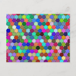 六角形ポストカードのオフセット ポストカード