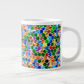 六角形旋回20ozマグカップをオフセット ジャンボコーヒーマグカップ (右)