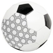 六角形柄サッカーボール サッカーボール (3/4)