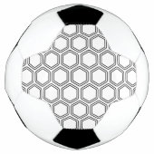 六角形柄サッカーボール サッカーボール (正面)