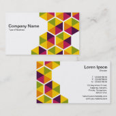 六角形01 名刺 (正面/裏面)