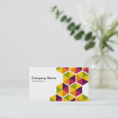 六角形01 名刺 (スタンド正面)