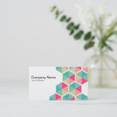 六角形02 名刺 (スタンド正面)