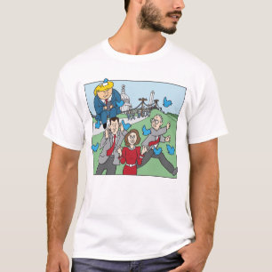 六角形2018年: 自由、選択6のさえずりの土地 Tシャツ