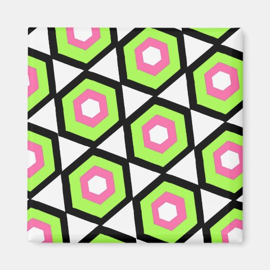 六角形 マグネット (正面)