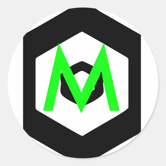 六角形 ラウンドシール (正面)