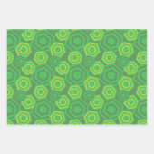 六角形 ラッピングペーパーシート (正面)