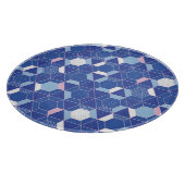 六角形、三角形：ジオメトリ抽象芸術パターン。 カッティングボード (角)