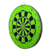 六角形（緑） ダーツボード (正面右)
