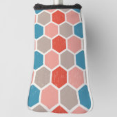 六角模様 ゴルフヘッドカバー (回転90)