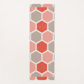 六角模様 ヨガマット (正面)