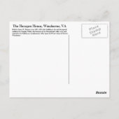 六角秋葉書 ポストカード (裏面)