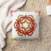 六角調和装飾用クッション クッション (ブランケット)