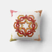 六角調和装飾用クッション クッション (裏面)