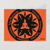 六賢サマラ仏教 宗教 ポストカード (裏面)