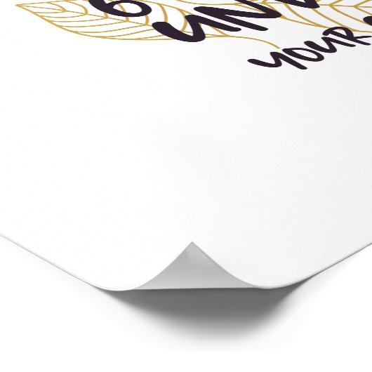 六足一つ又は六足 ポスター (角)